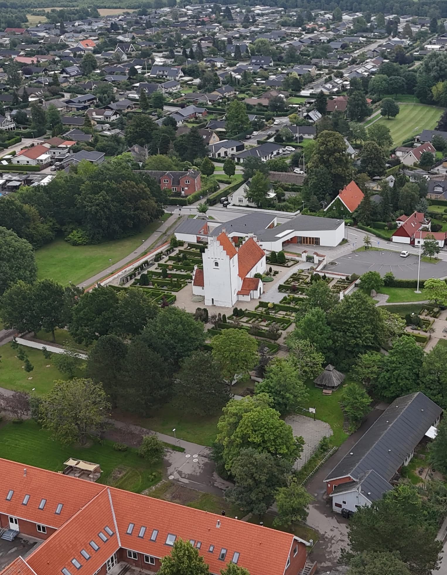 Udkig over Fløng og Nørrekærgård grundejerforening